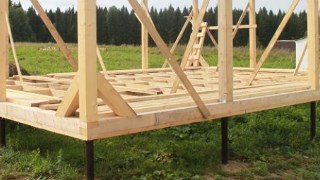 Сарай на винтовых сваях или хозблок на сваях Новоуральск цена от 2533 руб. / шт.